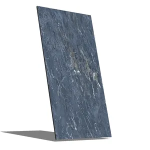 Venito blue High glossy porcelain tile 600x1200mm for outdoor dark slab premium quality new addition tiles at wholesale rates