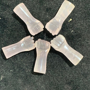 หินควอตซ์สีชมพูรูปดอกกุหลาบหลวมอัญมณีแกะสลักด้วยมือหินธรรมชาติ IGI Certificate high end 100ชิ้นสำหรับเครื่องประดับ - Product Image 4