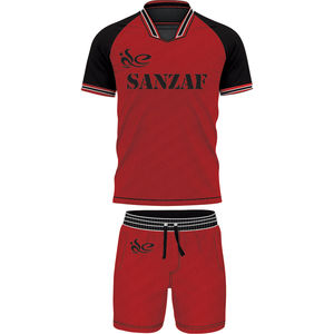 Sanzaf ชุดยูนิฟอร์มฟุตบอลของบริษัทในองค์กรเสื้อวอร์มสำหรับผู้ใหญ่ของเด็กผ้าทอปักลาย - Product Image 2