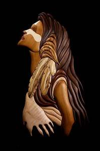 ART mural en bois instarsia, décoration murale, suspendu par sculpture en bois, du VIETNAM - Product Image 3