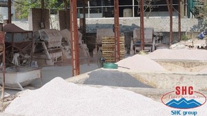 Jardin maison décoration aménagement paysager rock neige blanc cailloux pour vente - Product Image 6