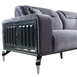 Vente en gros directement d'usine ensemble de canapés modernes convertibles en bois meubles de salon élégants pour la maison - Product Image 2