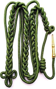 Nouveau gros 100% acrylique douane imprimé exigence Logo Aiguillette cordon avec pointe dorée - Product Image 3