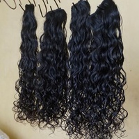 Lot de Cheveux Bouclés Premium en Gros, Cheveux Indiens Remy de Temple Non Traités, Double Tirage, Grade 12A, Cuticules Alignées, Double Trame Faite à la Machine