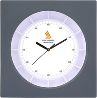 Horloges Murales de Designers Style Décoration pour Salon Bois Grand Rond Papier Imprimé Vente en Gros Corps Vintage Innovant