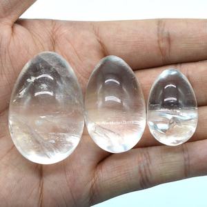 Glas Yoni Ei Kristall Heilung Ei Glas Vergnügen Anal Plug Festziehen Vagina Ball Adult Sexspielzeug Frauen Kegel Übung - Product Image 2