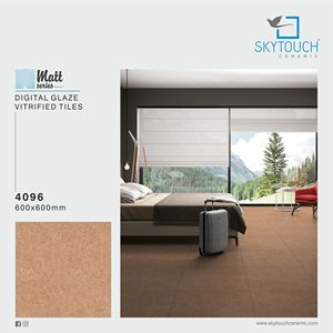 Finition Bois Effet Céramique Tendance Design Carreaux de Sol Porcelaine Carreaux de Sol en Bois Porcelaine Prix 600X600 De l'Inde carreaux d'intérieur décor - Product Image 6
