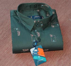 Nueva ropa de fiesta Rich Look Cotton Chex Shirt Hombres usan manga larga Barato Mejor precio Venta al por mayor Fabricación Surat Garment - Product Image 3