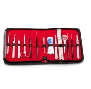 เครื่องมือสัตวแพทย์ชุดกีฏวิทยาและชุดผ่าสำหรับนักเรียนที่ทำจากสแตนเลสคุณภาพเยอรมัน - Product Image 3