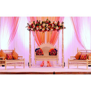Classy Mehndi Function <b>Swing</b> <b>Set</b> for Wedding Royal Wedding Sangeet Party Sankheda <b>Swing</b> <b>Set</b> Antique Teak <b>Wood</b> Wedding <b>Swing</b> UK - Product Image 1