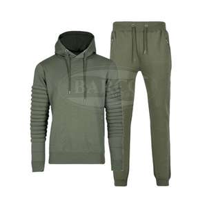 Vente en gros de vêtements de sport pour hommes, tenues de jogging en coton polaire, survêtements de course avec logo, vêtements de sport vierges de grande taille - Product Image 5
