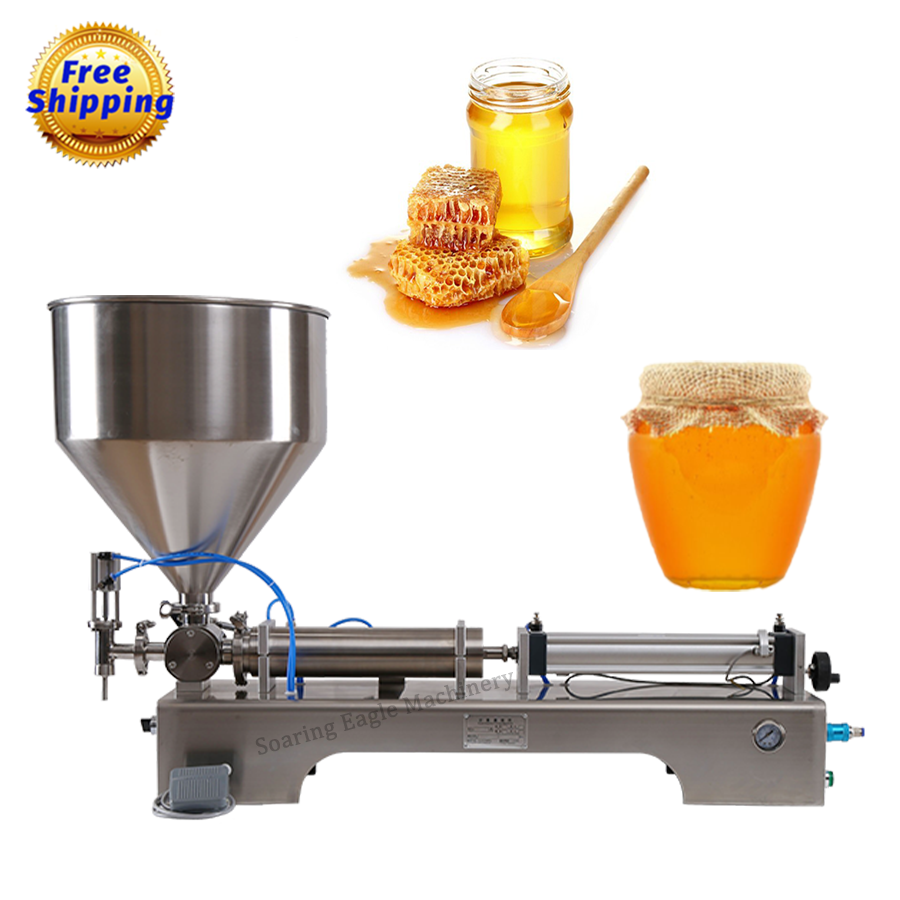 Полуавтоматическая машина для наполнения и упаковки медовых мешков для мороженого