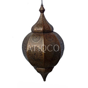 Lanterne indienne en métal de conceptions uniques de grande vente - Product Image 4