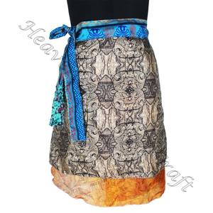 Silk Beach Wear Wrap Mini <b>Skirt</b> Wholesale - Product Image 5