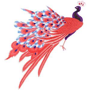 Embroidery <b>Patch</b> Lace Embroidered <b>Applique</b> Bird <b>Patches</b> for Clothing Parches Dress - Product Image 3
