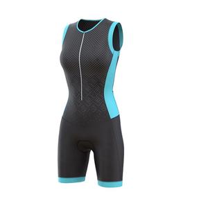 ชุดแข่งไตรกีฬาไตรกีฬาไตรกีฬาผู้หญิง,เสื้อเจอร์ซีย์ขี่จักรยานเลือกสไตล์ได้ตามต้องการ - Product Image 1