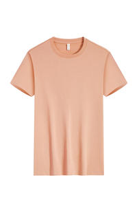 Oem customized High Quality 210g drop shoulde round neck t-shirt 100% cotton Custom Branded LOGO Printing Plain Men T Shirts - Product Image 6