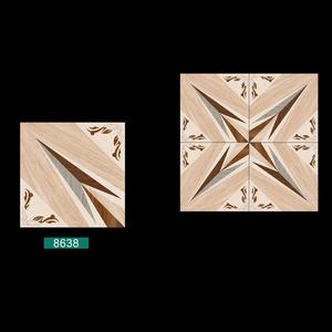 Carreaux de sol en porcelaine polie de couleur crème, surface mate, 40x40cm - Product Image 1