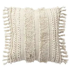 编织波西米亚方形抱枕盒装饰枕套简约中性系列