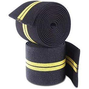 Genou Wraps Haltérophilie Bandage Sangles Garde Tapis Powerlifting - Product Image 5