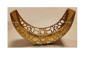 Bandeja de Metal para Servir Chocolates con Diseño Islámico, de la Mejor Calidad, con Forma de Estrella y Luna, Bandeja de Ramadán a Precios Económicos - Product Image 3