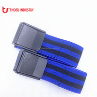 Bandes BFR (Polyester Latex) pour l'entraînement par restriction du flux sanguin des bras et des jambes, taille unique, personnalisables