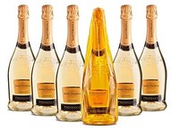 Sant'Orsola Spumante DOC Luxury 0.75 L Glera Amarillo Paja 11.5% Vino Espumoso Italiano Piemonte Aperitivo Extra Seco 2020