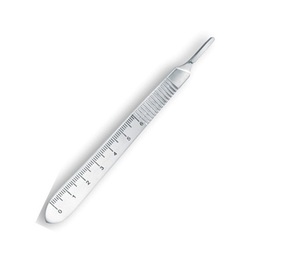 Poignée de Scalpel en aluminium, manche BP - Product Image 2