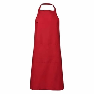 Blue Color Checked <b>kitchen</b> <b>apron</b> for adult 100% Organic Cotton GOTS Certified - Product Image 2