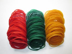 Bandas de goma hechas de goma 100% Natural, muchos colores - Product Image 3