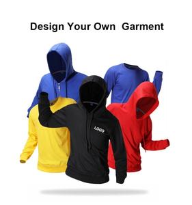 Pull à capuche deux tons de couleur unie pour femmes, 100% coton épais, sweat à capuche à manches longues, coupe ajustée - Product Image 6