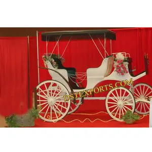 Decoración Para escenario de boda, carruaje VICTORIA, carruaje de caballos de boda - Product Image 1