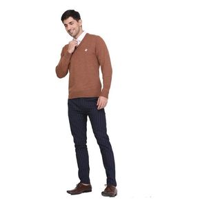 Alta calidad OEM ODM Fábrica Cable personalizado Invierno Cálido Crochet un suéter de los hombres para la exportación - Product Image 4