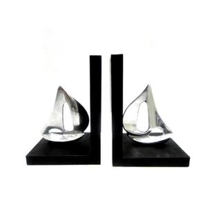 Estantería de escultura de lujo con Base de mármol para escritorio de recepción u oficina, sujetadores modernos vintage, sujetadores bonitos - Product Image 4