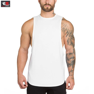 OEM Custom Sleeveless t Shirt <b>Vest</b> Singlet Muscle <b>Stringer</b> Men Plus Size Workout Singlet Bodybuilding Tank Top Fitness <b>Vest</b> - Product Image 5