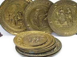 High quality metal attractive charger plate Metal Charger and Serving Plate Platter in wholesale price - Product Image 4