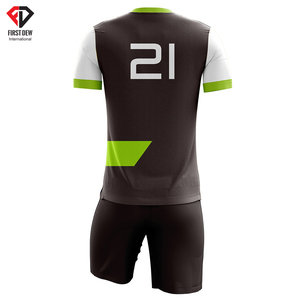 Uniforme de fútbol de poliéster 100% para hombre, número impreso del equipo y Logo personalizado, sublimación de alta calidad, venta al por mayor, nuevo diseño - Product Image 4