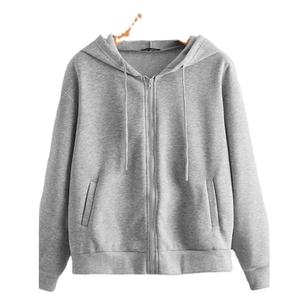 Sudadera con Capucha Oversize de Algodón para Mujer al por Mayor, con Logotipo Personalizado Bordado, Estampado 3D Puff, Secado Rápido, Diseño Liso y Corte Crop - Product Image 1