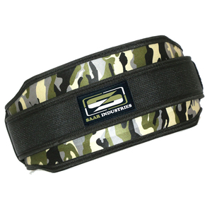 เข็มขัดออกกำลังกายยกน้ำหนักวัสดุนีโอพรีนสำหรับยิมฟิตเนสออกกำลังกายเข็มขัดนีโอพรีนรองรับสองชั้น - Product Image 2