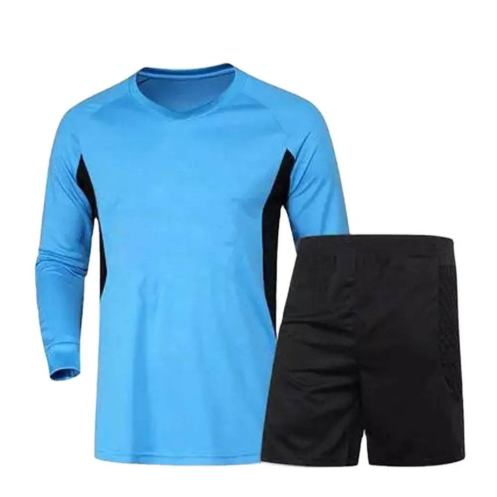 Abbigliamento da calcio della squadra di Club giovanile personalizzato maglia portiere uniforme per gli uomini sublimazione abbigliamento da calcio
