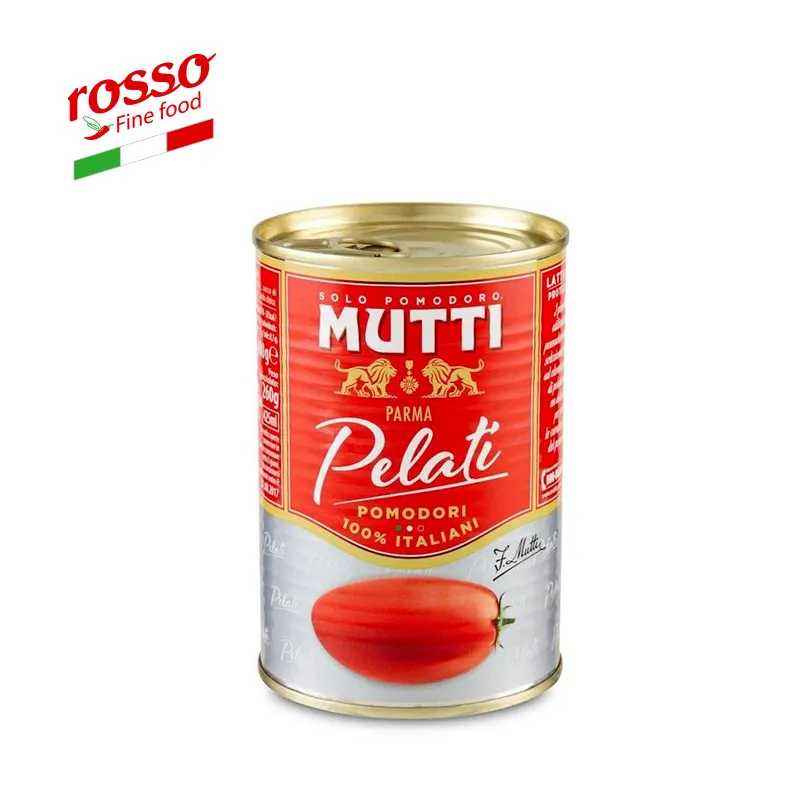 Pomodori pelati 400g Mutti solo Italiano pomodoro Made in Italia Emilia Romagna Italia