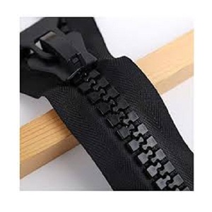 Cremalleras impermeables ecológicas de cadena larga de plástico ABS de alta calidad con bloqueo automático OZL para prendas de textiles para el hogar de Jeans - Product Image 3