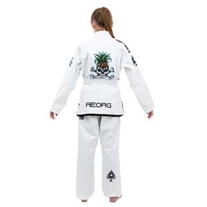 BJJ Gi ชุดสูทศิลปะการต่อสู้ของเด็ก,ชุดเครื่องแบบ Jiu Jitsu แบบบราซิลเลี่ยนออกแบบโลโก้ตามสั่งสำหรับผู้ใหญ่และวัยรุ่น BJJ Gi สำหรับผู้ชายและเด็ก - Product Image 3