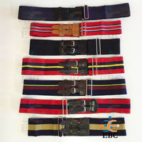 Cinturones Tácticos Estables Web CDO Rojo Amarillo OEM General Staff Hombre Mujer Campo Desfile Exportación Cinturón Corporativo Multimaterial