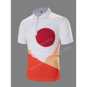 Polo de manga corta de alta calidad para hombre, Camiseta 100% de algodón de secado rápido, tejido de punto, decoración con botones, talla XL - Product Image 1