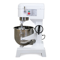B20 5KG 20L Machine de mélangeurs de pâte en spirale planétaire électrique avec bol mélangeur et crochet de pâte pour une utilisation en boulangerie