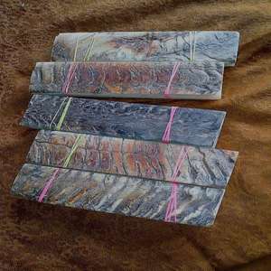 แผ่นเขาควายขัดเงาเป็นด้ามจับมีดงานฝีมือธรรมชาติที่ทันสมัยเป็นมิตรกับสิ่งแวดล้อม - Product Image 1