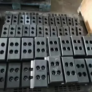 Excavator rubber track pads rubber track shoes