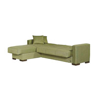 El Mejor Sofá Cama Convertible y Plegable para Sala de Estar Contemporánea - Muebles Multifuncionales para el Hogar de Tela y Madera Sólida para Hotel