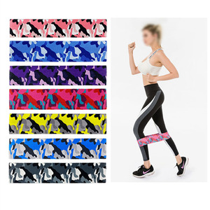 Bandas de resistencia de cadera estampadas, bandas de resistencia para glúteos, Fitness, diseño personalizado - Product Image 1